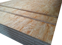 Panneaux de particules orientées (OSB3 OSB4) à forte force de maintien des clous, 910*1820, 9mm, 12mm, 18mm, vente en gros directe usine LINYI
