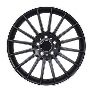 Rueda Negra Mate Brillante de Alta Calidad de 18 Pulgadas, Forjada y Fundida, para Mercedes Benz <span class=keywords><strong>Babus</strong></span> G500 G550 G63 G350 # 02028 - Product Image 1