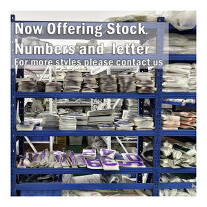 サッカーサッカージャージーヒートDTF転送デザイン文字名と番号Tシャツ番号用熱転送ステッカー - Product Image 2