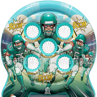 Jeux gonflables pour enfants Parent-enfant Jouets de rugby interactifs Ensembles de fête Football et basket-ball Sports Lancer Cible