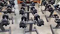 DINUO Support de Rangement Robuste pour Haltères (1 Paire) – Idéal pour Haltères Ajustables – Support en Acier pour Salle de Sport et Fitness à Domicile – Vente Flash