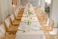 Ensemble de tables et chaises de luxe pour restaurants commerciaux, traiteurs, cafétérias, banquets de mariage - Conception OEM/ODM