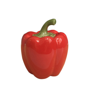 Simulación de verduras, pimientos verdes, latas de té, latas selladas, olla de almacenamiento china, adornos decorativos - Product Image 3