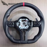 Pour BMW M Performance F30 F10 F32 F20 F15 F25 E70 E71 E72 E90 E92 M3 M5 M6 Accessoires de voiture Volant en cuir