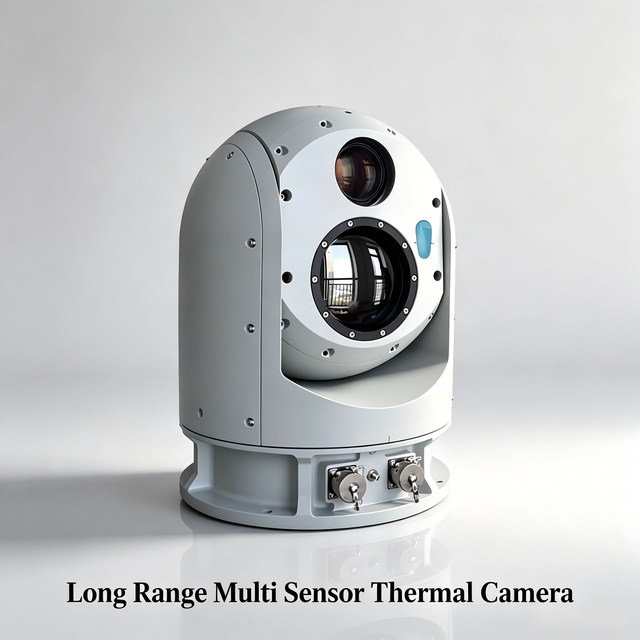 Long Range PTZ Thermal Camera Infrared Thermal PTZ Camera for Small Area Surveillance