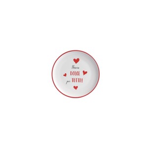 Assiette à dessert en céramique 28 cm, design Sweet For Everyone Tonight - Product Image 1