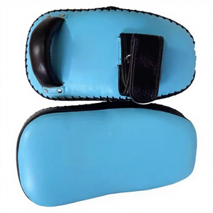 Nuevo Set de Boxeo con Objetivo Curvo de Cuero PU Genuino para Kickboxing, Muay Thai, MMA, Artes Marciales, Protección Profesional - Product Image 3
