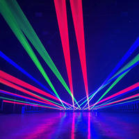 Vente chaude lampe laser dmx/contrôle du son disco club lumière laser de scène lumière laser à tête mobile
