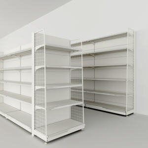 מדף מתכת מתכוונן לסיטונאות - מדפים חזקים לקמעונאות, אידיאליים למכולת וחנויות נוחות - Product Image 3