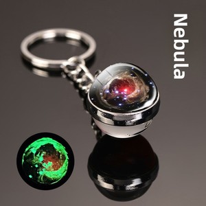 Llavero Colgante de Cristal Luminoso del <span class=keywords><strong>Sistema</strong></span> <span class=keywords><strong>Solar</strong></span>, Nueve Planetas, Júpiter, Galaxia, Redondo, Doble Cara, Tierra, Regalo Empresarial - Product Image 3