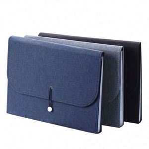 13 Pockets Labels Letter Size Waterproof A4 Business Expandable Document Organizer Canvas Oxford <b>Expanding</b> <b>File</b> <b>Folder</b> - Product Image 1