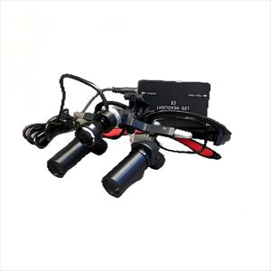 Alette dentali binoculari ad alto ingrandimento <span class=keywords><strong>6X</strong></span> con fari dentali elettrici 5W e occhiali protettivi - Product Image 4