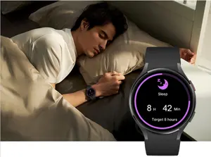 Smartwatch 1.3 inch vòng hình dạng quay màn hình xoay nút Vòng đeo tay thể thao BT cuộc gọi GPS thiên hà đồng hồ 6 thông minh đồng hồ