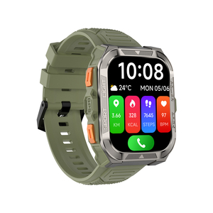 Blackview W80 PRO Outdoor Rugged Smart <b>Watch</b> GPS Positioning IP68 Square TFT Display 1.91inch 900mAh Flashlight Smartwatch - Product Image 1