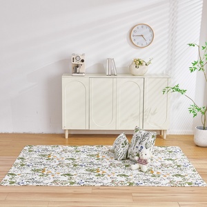 <span class=keywords><strong>Tapis</strong></span> en coton imprimé sur mesure OEM ODM, <span class=keywords><strong>tapis</strong></span> antidérapant décoratif pour chambre à coucher et salon - Product Image 4