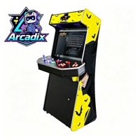 Machine de jeu d'arcade de tir à pistolets lumineux pour 4 joueurs, borne d'arcade verticale à monnayeur, 10000 jeux en 1, pour centre de jeux et parc d'attractions