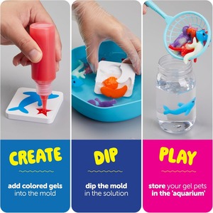 Glow in the Dark Water <b>Gel</b> <b>Kit</b> Crafts Magic Fairy Water Pets Toy <b>Kit</b> DIY STEM Craft <b>Kits</b> Arts and Crafts for Kids - Product Image 5