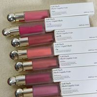 BARU 13 Warna Maquillaje Vegan Mineral Tahan Air Krim Cair Perona Pipi Berkualitas Tinggi Tahan Lama Hasil Alami Pigmen Wajah Fair