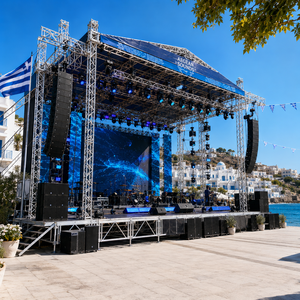 Truss de exhibición, Truss de aluminio para escenario, Truss de aluminio para exhibiciones, Truss para colgar altavoces, Truss para iluminación de escenarios de eventos - Product Image 2