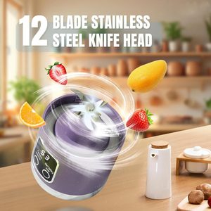 New Portable <b>Mini</b> USB Citrus <b>Juicer</b> Iron Blade Smoothie Blender for Outdoor Car Hotels RVs Electric Power Source - Product Image 4