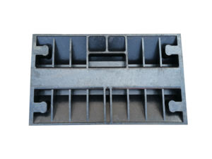 แผ่นยางกันกระแทกสำหรับงานหนัก 3 ช่อง ขนาดใหญ่พิเศษ สำหรับงานเหมือง ทำจากยางรีไซเคิล สีเหลือง+ดำ ใช้สำหรับทางเข้าออก ป้องกันสายเคเบิล ลดความเร็วจราจร - Product Image 4