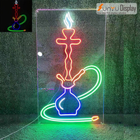 Nouvelle Offre Spéciale Dropshipping : Enseigne Néon Personnalisée pour Chicha – Lumière LED Néon Populaire pour Décoration de Vitrine de Bar à Chicha et Décoration Murale pour Magasin de Fumeurs