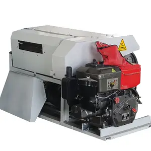 Máquina peladora de fibra de cáñamo, extractor de fibra para motor diésel