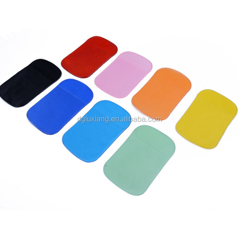 new arrivals 2020 wholesale cheap super powerful cell phone mats anti slip car pu gel sticky dashboard adhesive pads