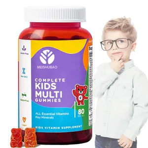 Suplementos alimentares gomoso urso vitaminas crianças multi vitamina vitaminas gomosas para crianças gummies