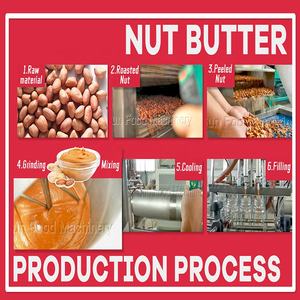 Máquina automática de molienda de procesamiento de mantequilla de nuez de sésamo, almendra, máquina para hacer mantequilla de maní, línea de producción de mantequilla de maní - Product Image 2