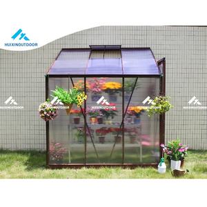 Structure d'horticulture d'arrière-cour extérieure <span class=keywords><strong>Serre</strong></span> en verre verte à cultiver <span class=keywords><strong>Mini</strong></span> <span class=keywords><strong>serre</strong></span> en <span class=keywords><strong>polycarbonate</strong></span> étanche - Product Image 4