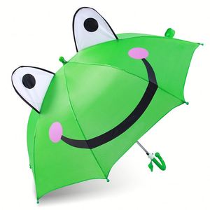 Paraguas Infantil con Diseño de Personajes de Dibujos Animados, 3D, Impermeable, con Marco Seguro, para Exteriores y Escuela, de Fábrica OEM - Product Image 1