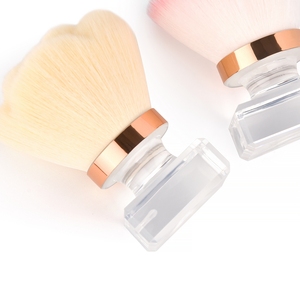 KADS Rose Shape Nail Dust Brush Soft Fiber Bristles Foundation Make-up Cleaning Brush Tool Mushroom Head Manicure Cleaning Brush - Product Image 3