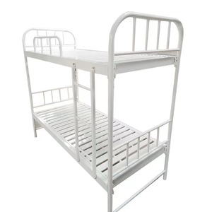 All Steel Bunk Bed <b>2060</b>*900*500mm Industrial Design Dormitory Bed Adult Use - Product Image 2