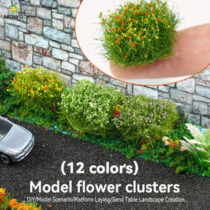 Modèle <span class=keywords><strong>de</strong></span> <span class=keywords><strong>grappe</strong></span> <span class=keywords><strong>de</strong></span> fleurs artificielles, modèle <span class=keywords><strong>de</strong></span> paysage <span class=keywords><strong>de</strong></span> végétation et <span class=keywords><strong>de</strong></span> champ <span class=keywords><strong>de</strong></span> fleurs, matériel <span class=keywords><strong>de</strong></span> bricolage pour table <span class=keywords><strong>de</strong></span> sable <span class=keywords><strong>de</strong></span> train miniature - Product Image 1