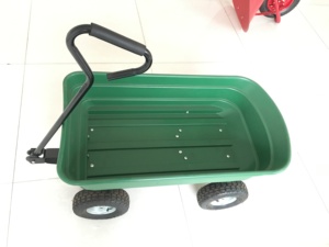 <span class=keywords><strong>Cargo</strong></span> Beach Trolley Rolling utilwagon giardino Dump carrello per prato pesante in acciaio cartone di plastica Qidi Flower 4 ruote 990 Lbs - Product Image 6