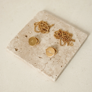 Ustom-hilo de acero inoxidable de 18K, andador de arena viejo - Product Image 5