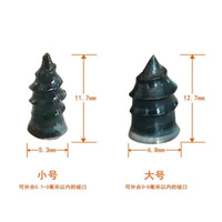 Outils de réparation de pneus tubeless pour moto électrique, clous en caoutchouc, réparation rapide non destructive, auto-service, grande et petite taille, en plastique