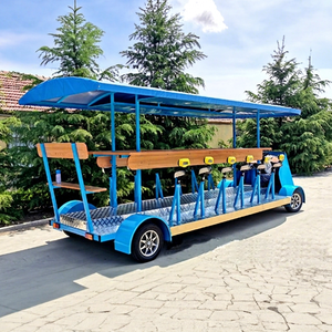 จักรยานบาร์ปี 2025 แบบมีที่นั่งสำหรับผู้โดยสาร จักรยานเบียร์ไฟฟ้า จักรยานท่องเที่ยวแบบมีที่นั่ง จักรยานบาร์แบบปั่นในเมือง รถบัสปั่นแบบมีที่นั่ง จักรยานบาร์แบบมีที่นั่ง - Product Image 1