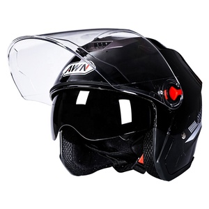 Лидер продаж, мотоциклетные шлемы для мотоцикла с двумя линзами ABS + 3/4 - Product Image 2