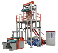 Machine de soufflage de film de serre agricole ABA PE PP Extrudeuse en plastique HDPE LDPE rentable avec moteur efficace