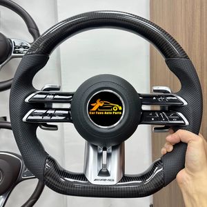 <span class=keywords><strong>Volant</strong></span> libellule en carbone forgé de luxe pour Mercedes classe a W177 <span class=keywords><strong>AMG</strong></span> mise à niveau de <span class=keywords><strong>volant</strong></span> de voiture de <span class=keywords><strong>Performance</strong></span> personnalisée - Product Image 1