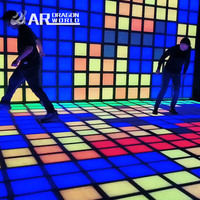 Équipement de terrain de jeu intérieur, ensemble de jeux souples, jeux de sol LED pour enfants, jeux d'activités pour enfants