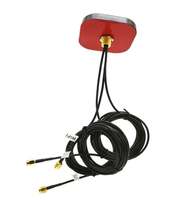 Antenne Puck Combinée 3-en-1 Personnalisée à Gain Élevé, Étanche, Intérieure/Extérieure, Active, GPS+4G+WiFi pour Amplificateur de Signal et Traceurs GPS