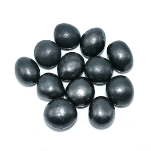 Pietre preziose all'ingrosso 20-30mm <span class=keywords><strong>Shungite</strong></span> burattate per la decorazione - Product Image 3
