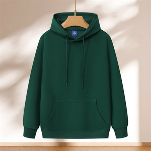 Hooded Sweatshirt 320g Cotton Thickening Unisex Workwear Autumn Winter - Product Image 3