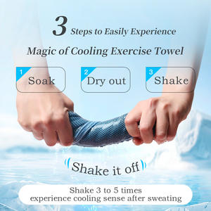 Toallas Refrigerantes con Logotipo Personalizado | Múltiples Colores 40"x12" | Microfibra Suave, Ligera y Transpirable | Para Gimnasio, Yoga, Correr, Deportes - Product Image 5