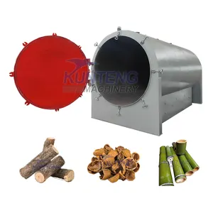 New Smokeless purification coconut Shell Bamboo rice husk carbonization furnace Wood charcoal making machine