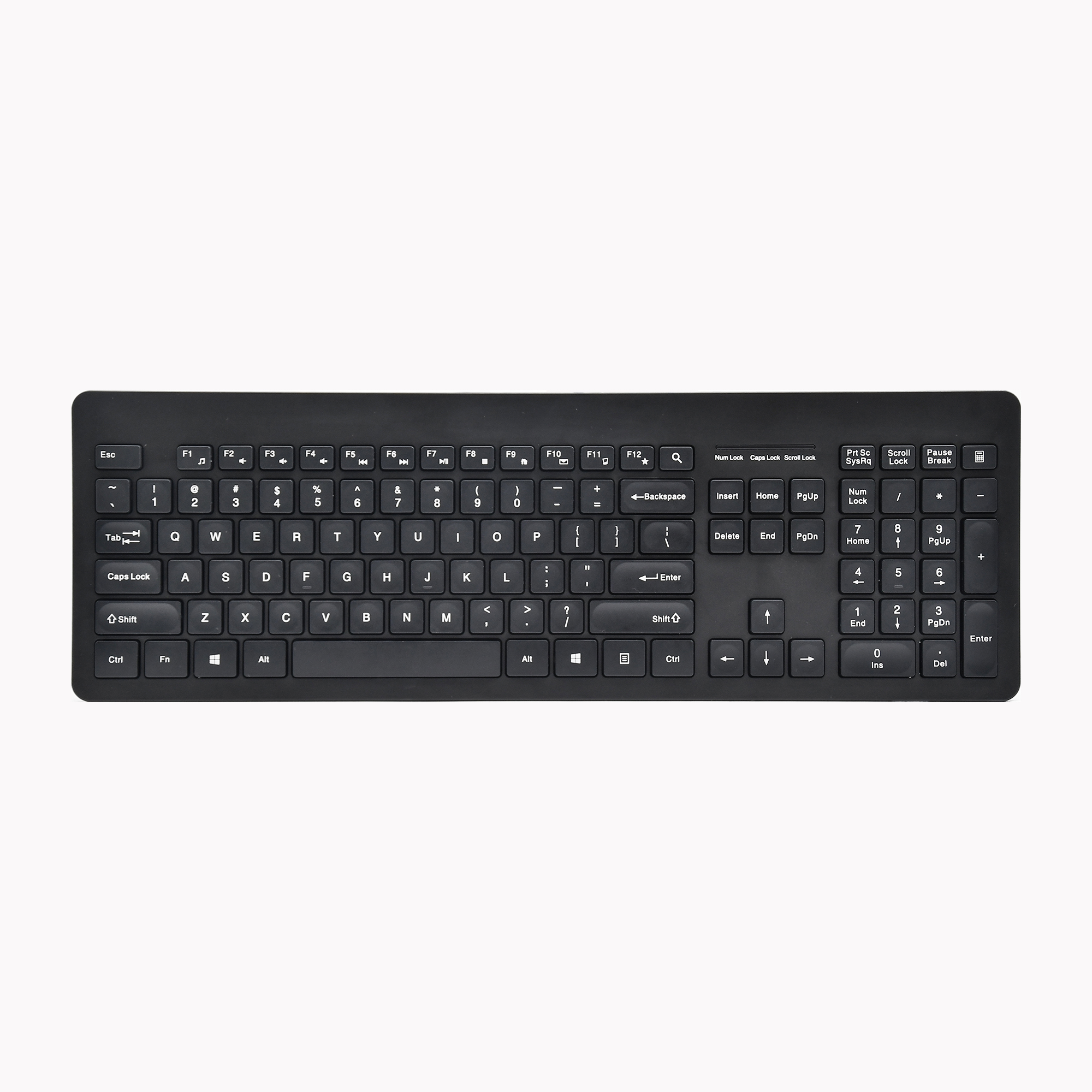 USB Bedraad Toetsenbord Draagbaar Klein 78 Toetsen K1000 Computertoetsenbord Voor Laptop