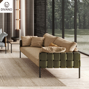High Quality Whole House Furniture Factory Outlet Italian Modern Living Room Furniture Luxury Set DV-RATIO-502-TURRIS Modern Liv - Product Image 3